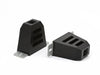 Competition-Style Bump Stops - Slotted Plate - 4-1/2" Tall (Pair)