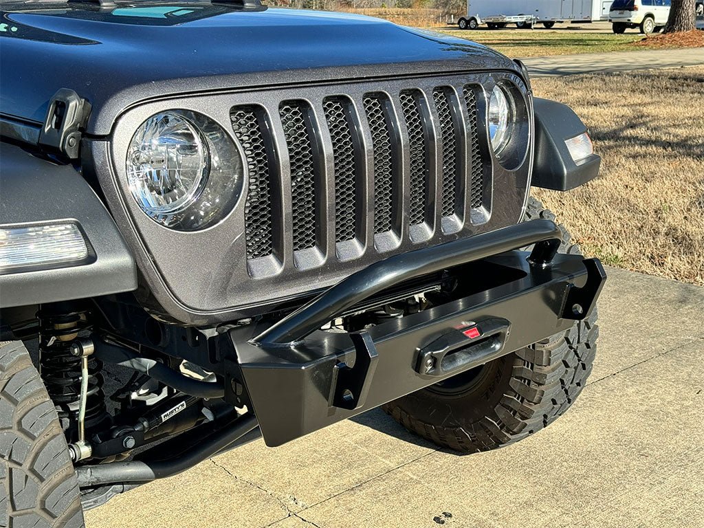 Rusty's Bumper - Xtreme Trail Front Bumper w/ Winch Protection Bar