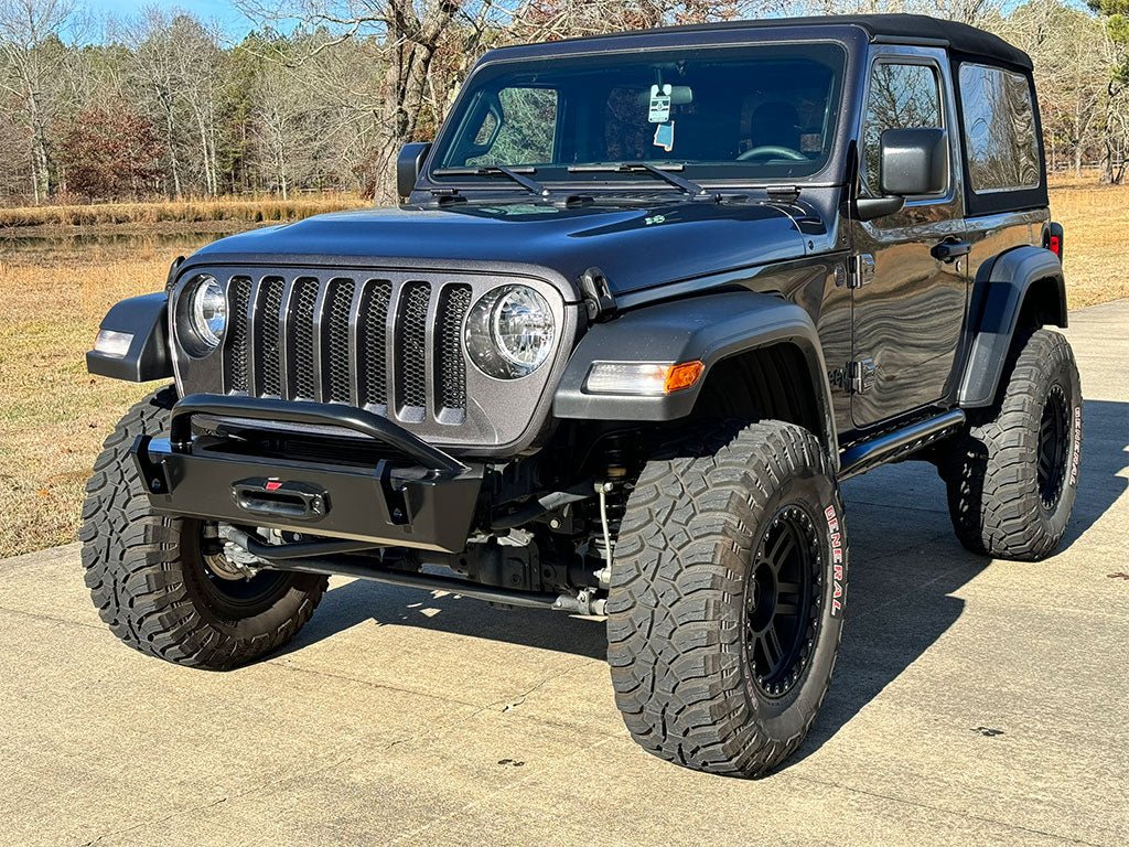 Rusty's Bumper - Xtreme Trail Front Bumper w/ Winch Protection Bar ...