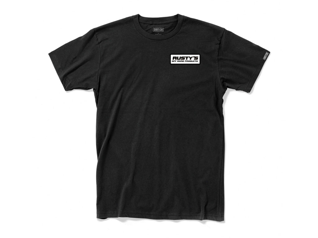 Rusty's Black Short Sleeve Logo T-Shirt – Rusty's Off-Road Products