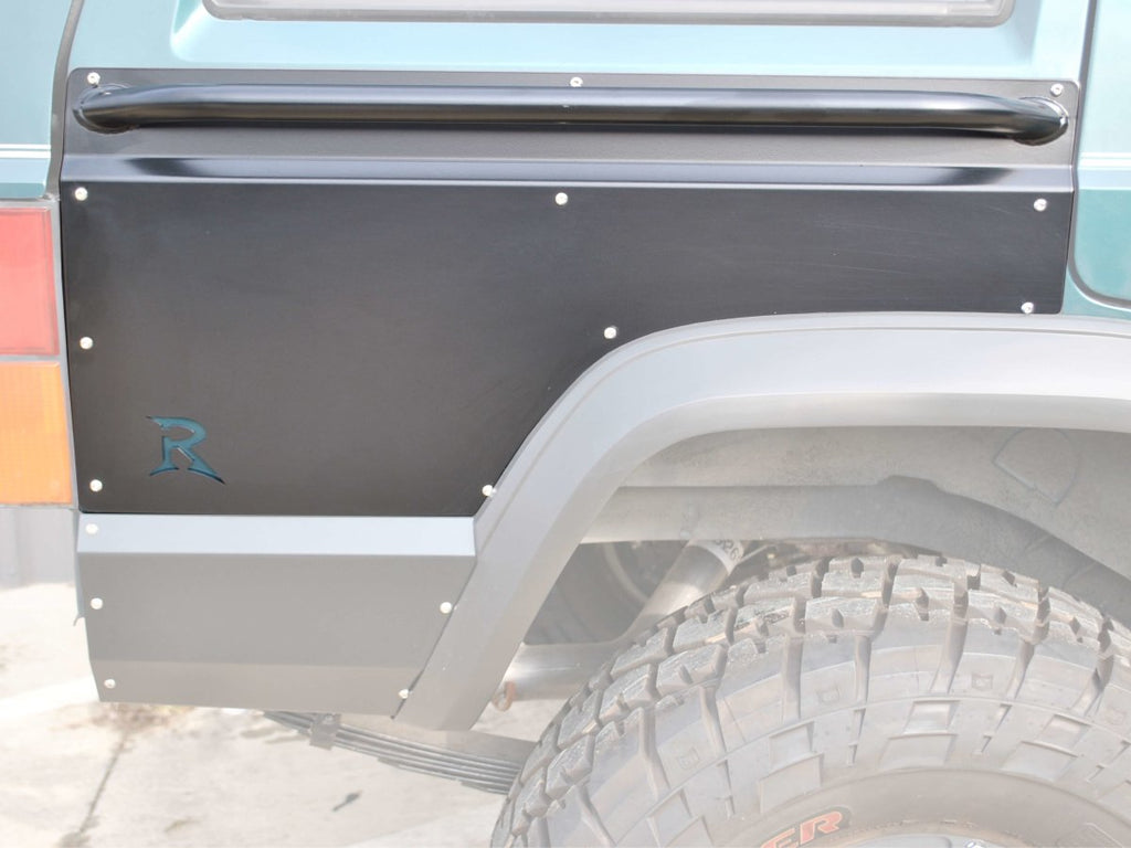 Rusty's Side Guards - XJ Rear Upper Quarter Panel Guards – Rusty's Off ...